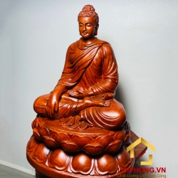 Tượng Phật Thích Ca tĩnh tâm kích thước 40x23x23 cm  1