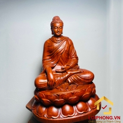 Tượng Phật Thích Ca tĩnh tâm kích thước 40x23x23 cm 3