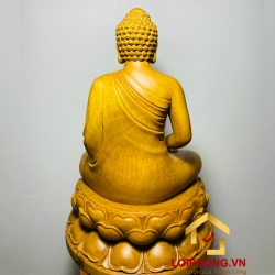 Tượng Phật Thích Ca tĩnh tâm kích thước 60x41x36 cm 1