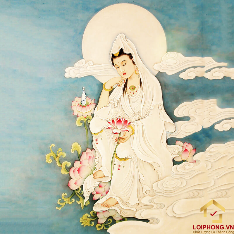 Tranh Phật Quan Âm có ý nghĩa gì? Mua tranh Phật Bà Quan Âm ở đâu?