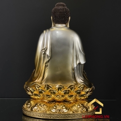 Tượng Phật A Di Đà bằng đồng ngồi đài sen ấn bảo cao 30-40-48-60 cm 1