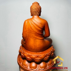 Tượng Phật Thích Ca tịnh tâm kích thước 50x36x30 cm 1