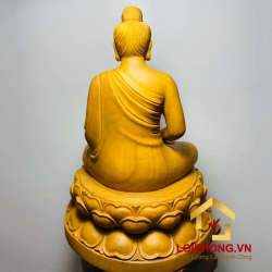 Tượng Phật Thích Ca tĩnh tâm kích thước 90x66x55 cm  1