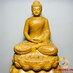 Tượng Phật Thích Ca tĩnh tâm kích thước 40x23x23 cm 3