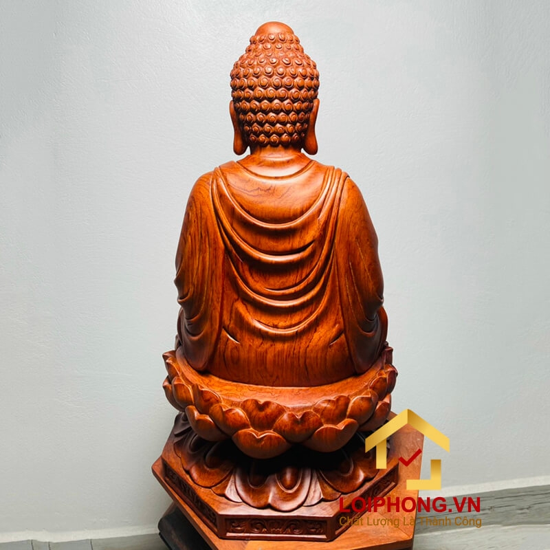Tượng Phật Thích Ca tĩnh tâm kích thước 50x30x30 cm 1