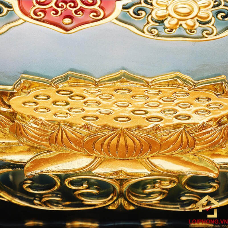 Chậu tắm Phật Đản Sanh cao cấp bằng composite đường kính 50 cm, 70 cm 4