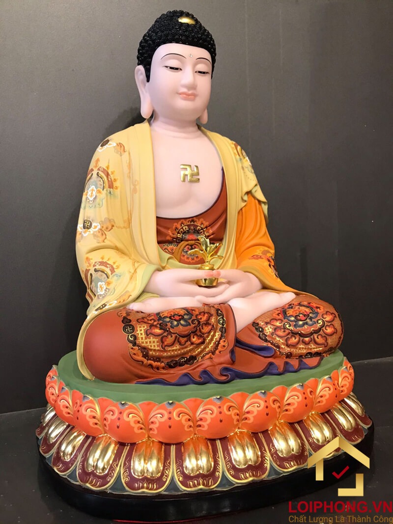 Tượng Phật A Di ĐÀ ngồi thiền