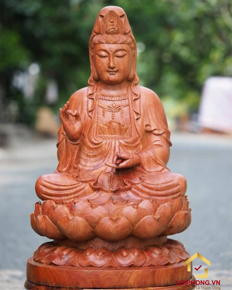 Tượng Phật bằng gỗ