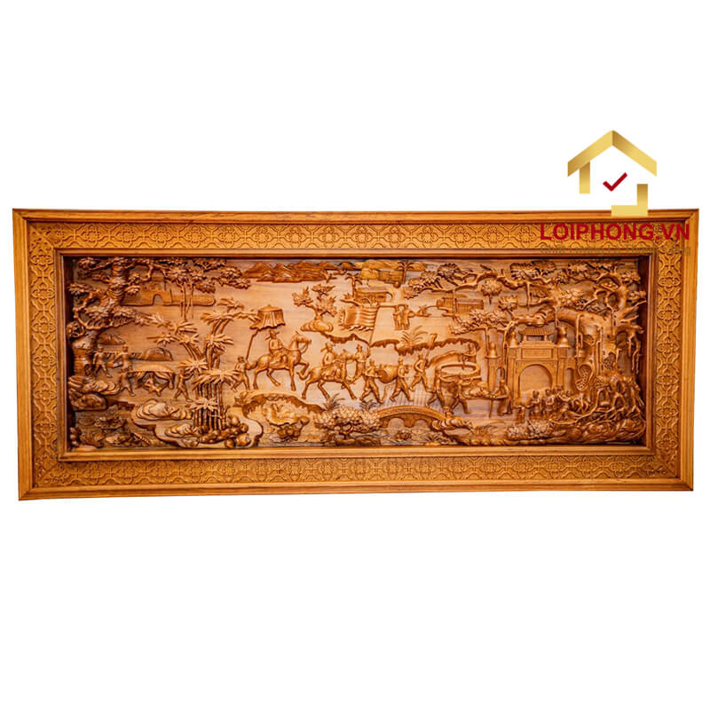Sản phẩm tranh gỗ Vinh Quy Bái Tổ tại Lôi Phong luôn có chất lượng tốt nhất và giá phải chăng