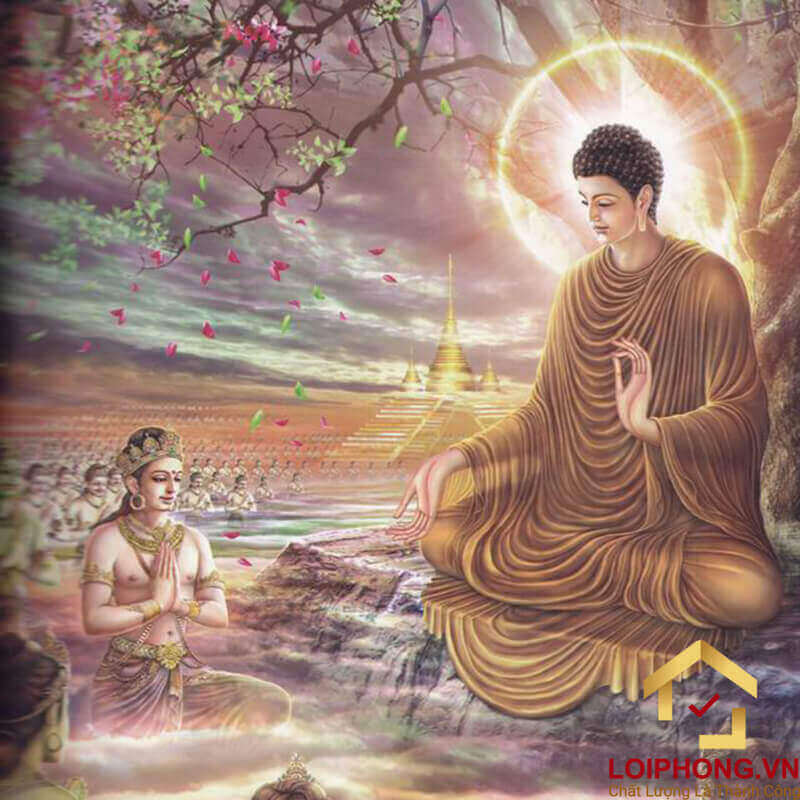 Tranh Phật Thích Ca Mâu Ni đẹp mẫu số 10