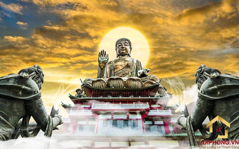 Thể hiện sự tôn kính với Đức Phật A Di Đà
