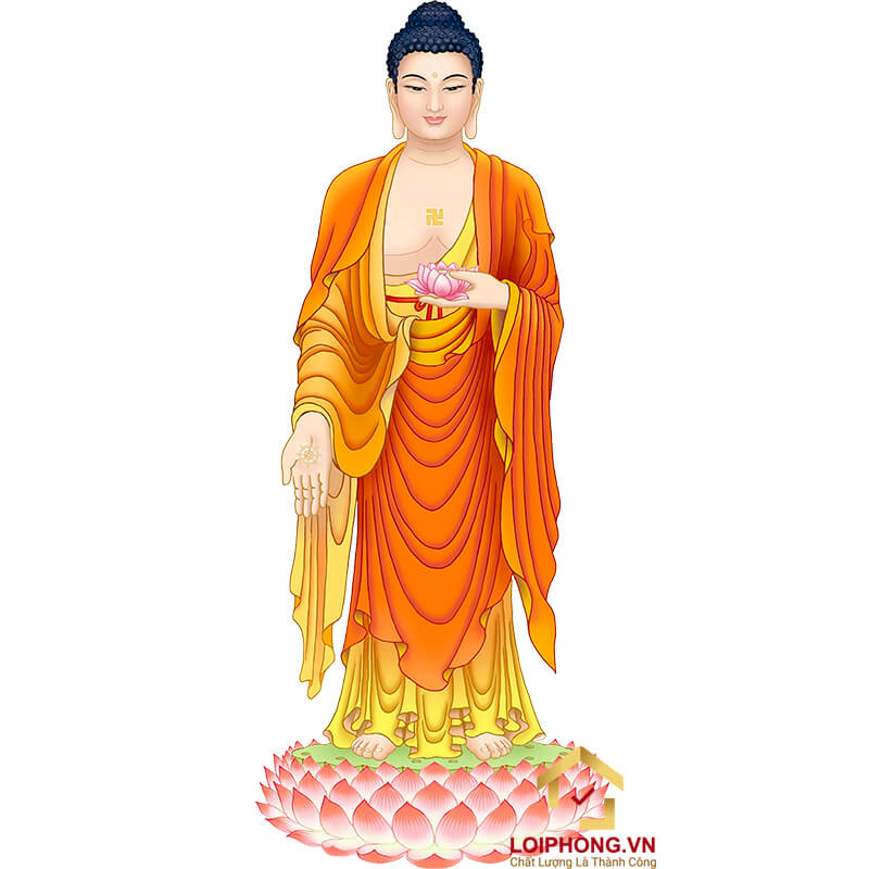 Tranh Phật Dược Sư đẹp mẫu số 18