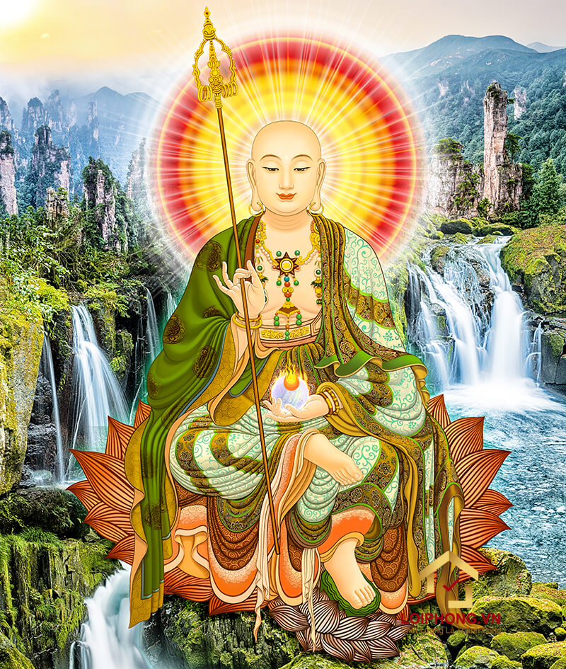 Treo tranh Phật này sẽ giúp cho người thân đã mất của họ được siêu thoát và sanh vào cõi người, cõi trời