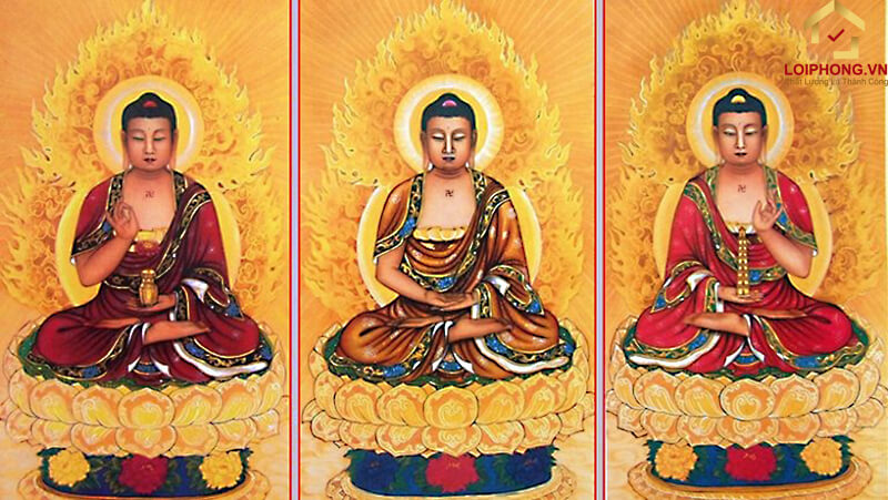 Thờ cúng Tam Thế Phật còn giúp mang tới ý nghĩa cầu bình an ,may mắn cho mọi người
