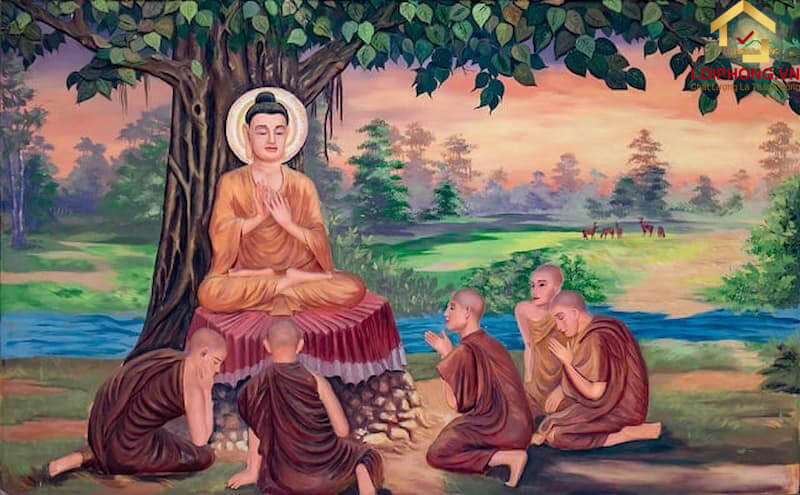 Tứ Diệu Đế là lời dạy đầu tiên mà Đức Phật muốn truyền tới học trò của mình