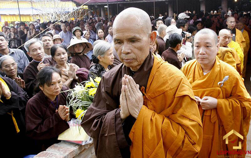 Thiền sư Thích Nhất Hạnh về Việt Nam lần đầu tiên vào năm 2005
