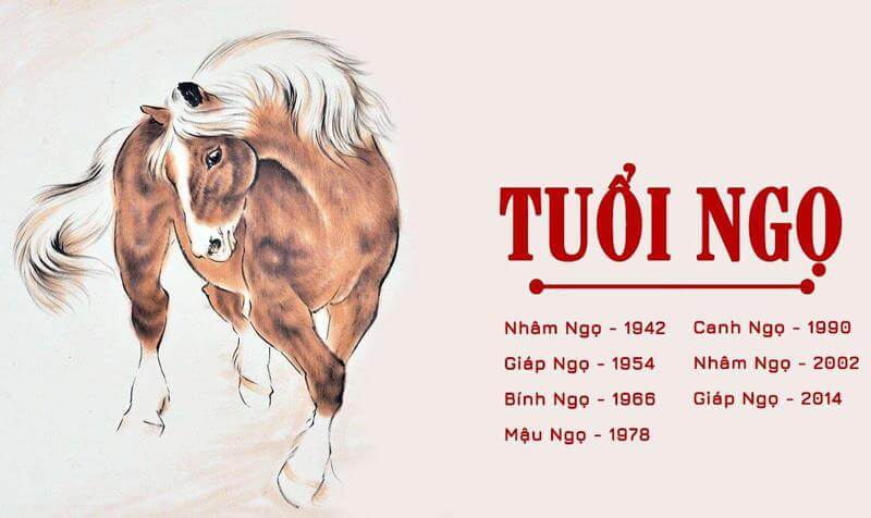 Tuổi Ngọ sinh năm bao nhiêu?